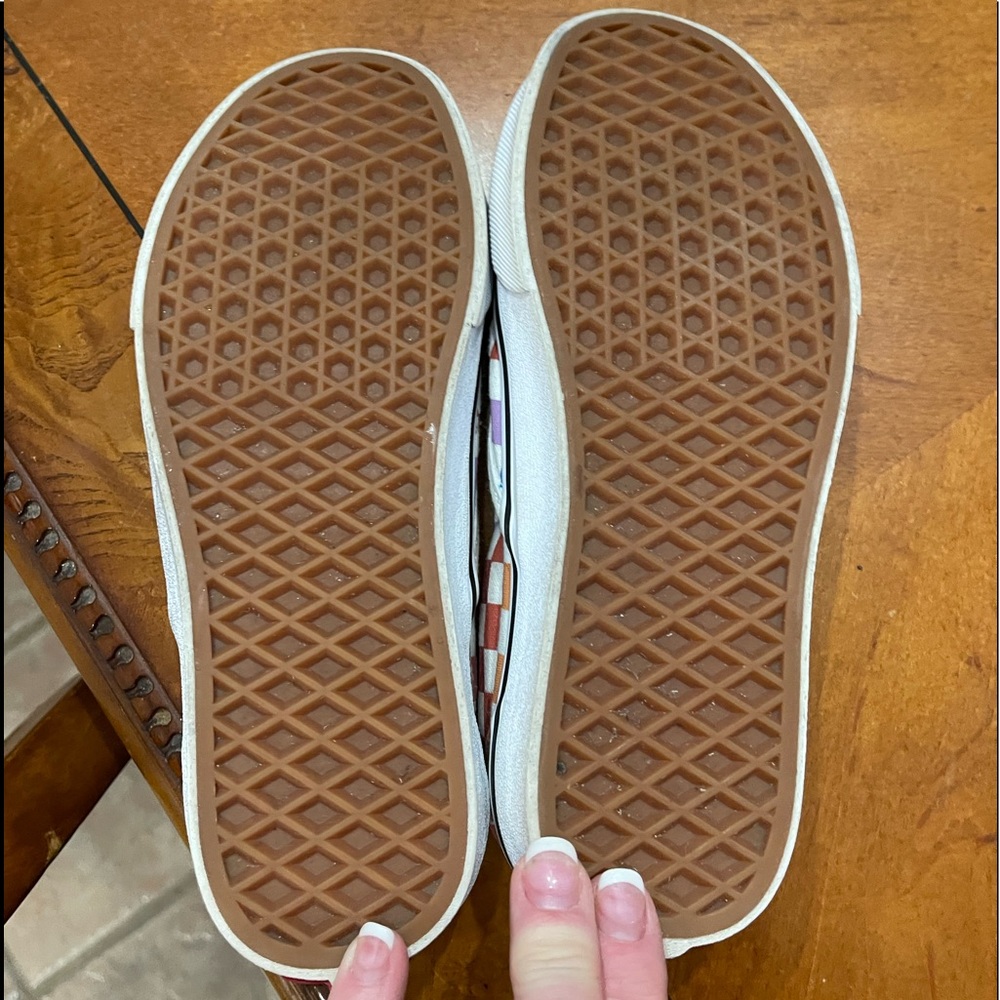 Multi Colored Vans - image 3